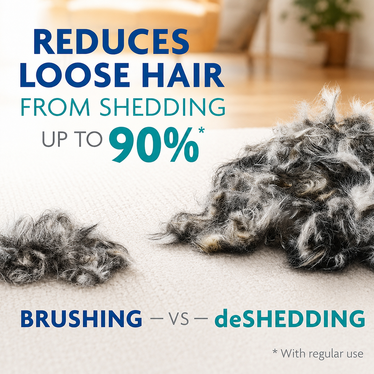Large Dog Deshedding Tool