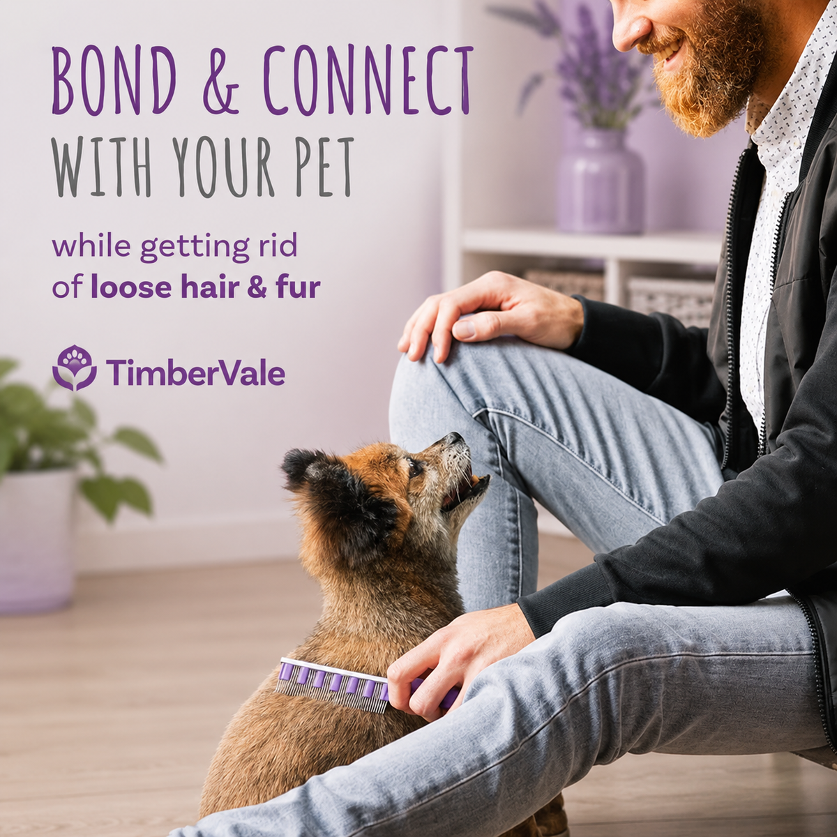 Small Pet Grooming Comb